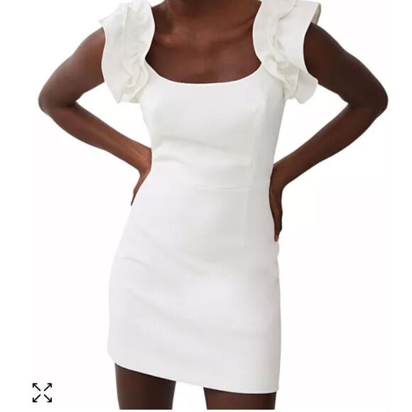 FRENCH CONNECTION
Whisper Ruffled Mini Dress - Picture 1 of 4